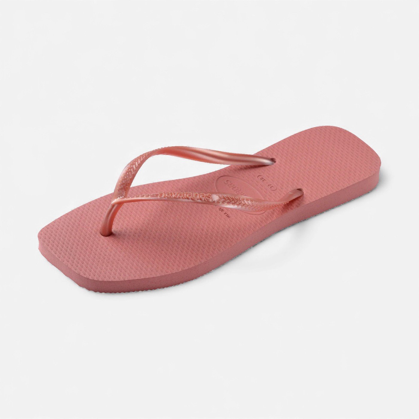 Chinelo Havaianas Slim Square Rosa Rosa 6
