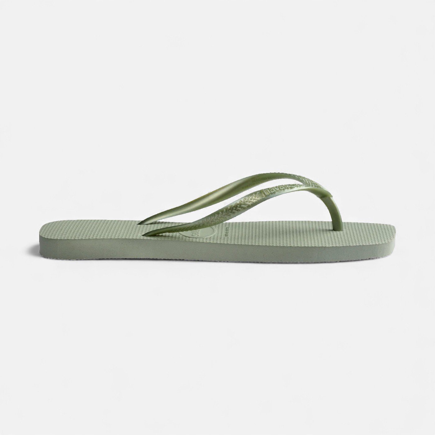 Chinelo Havaianas Slim Square Verde Verde 2