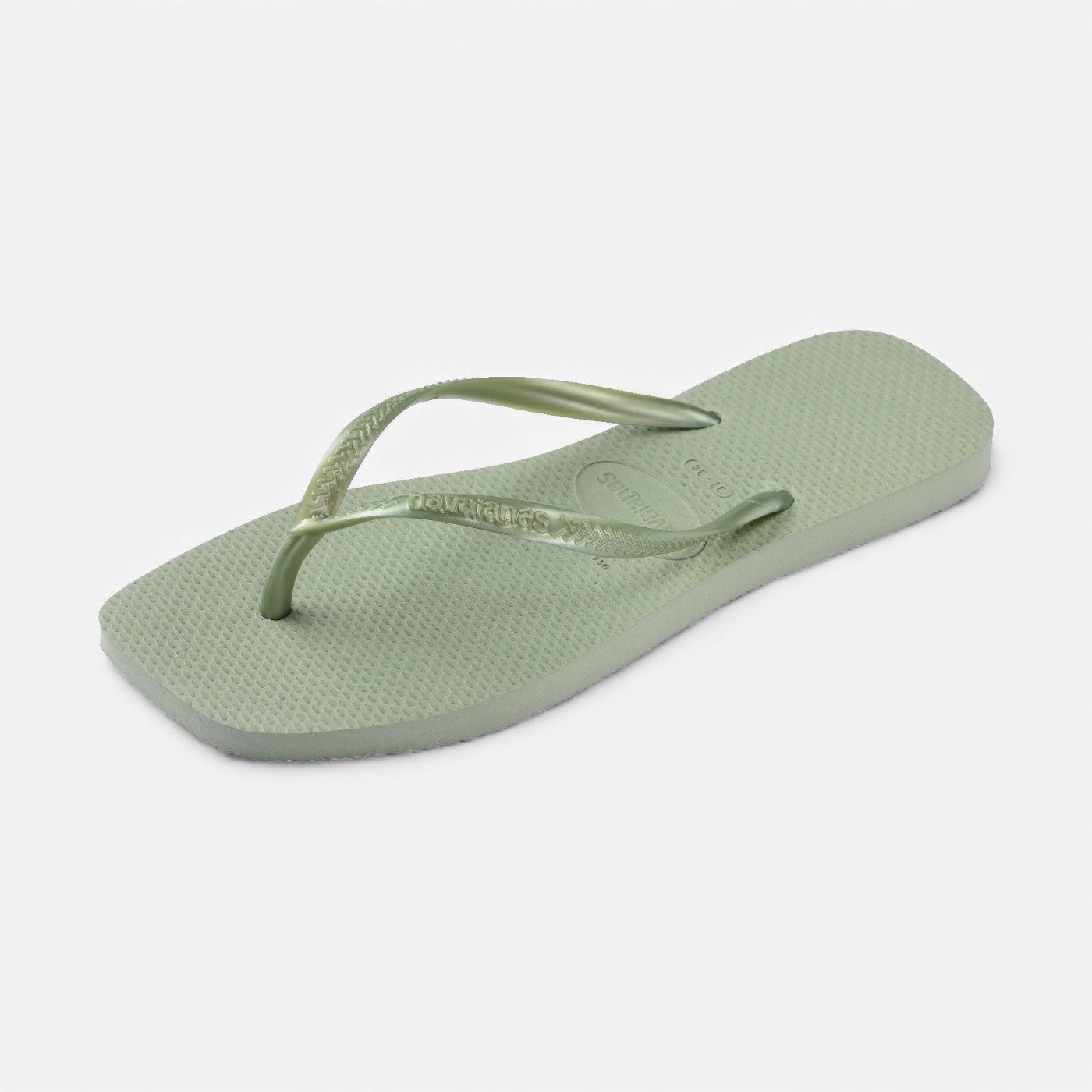Chinelo Havaianas Slim Square Verde Verde 6