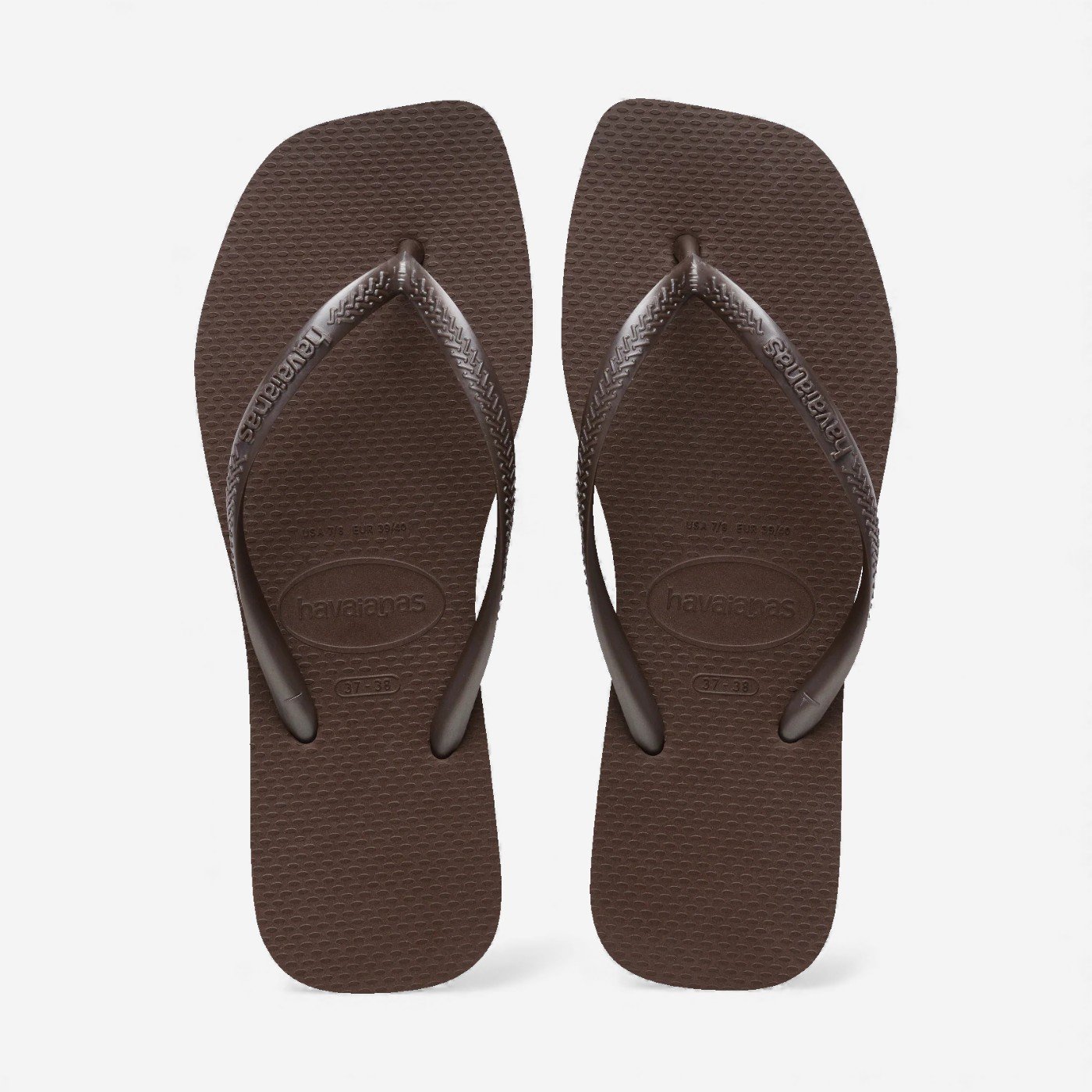 Chinelo Havaianas Slim Square Café
