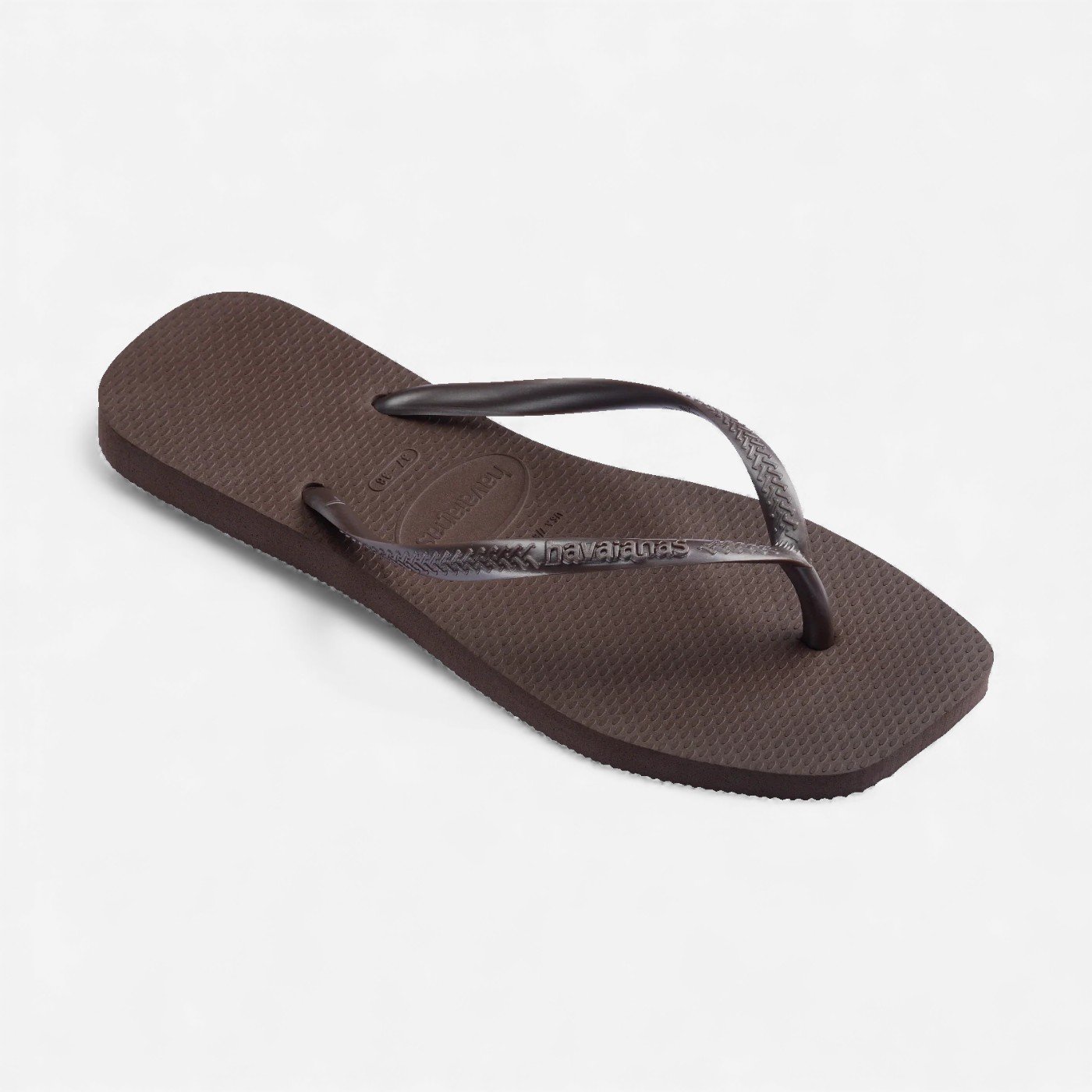 Chinelo Havaianas Slim Square Café Café 3