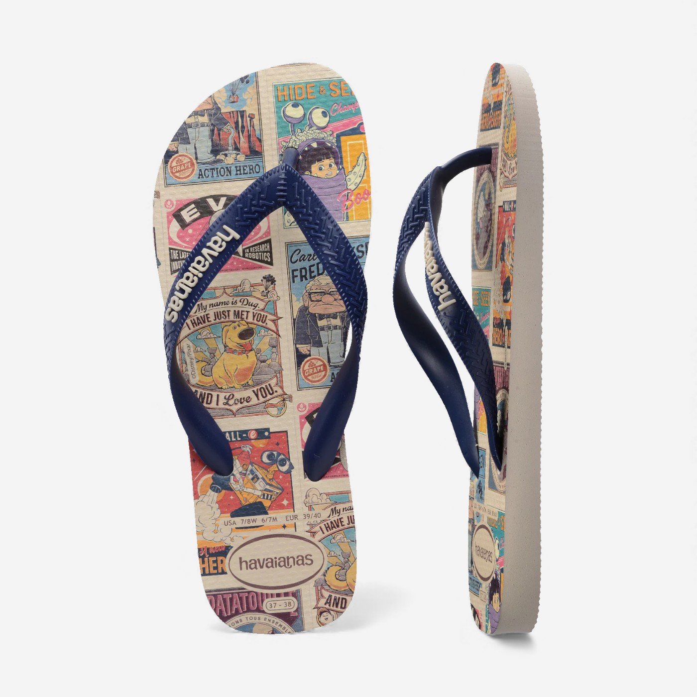 Chinelo Havaianas Top Disney Clássicos Azul Marinho 5
