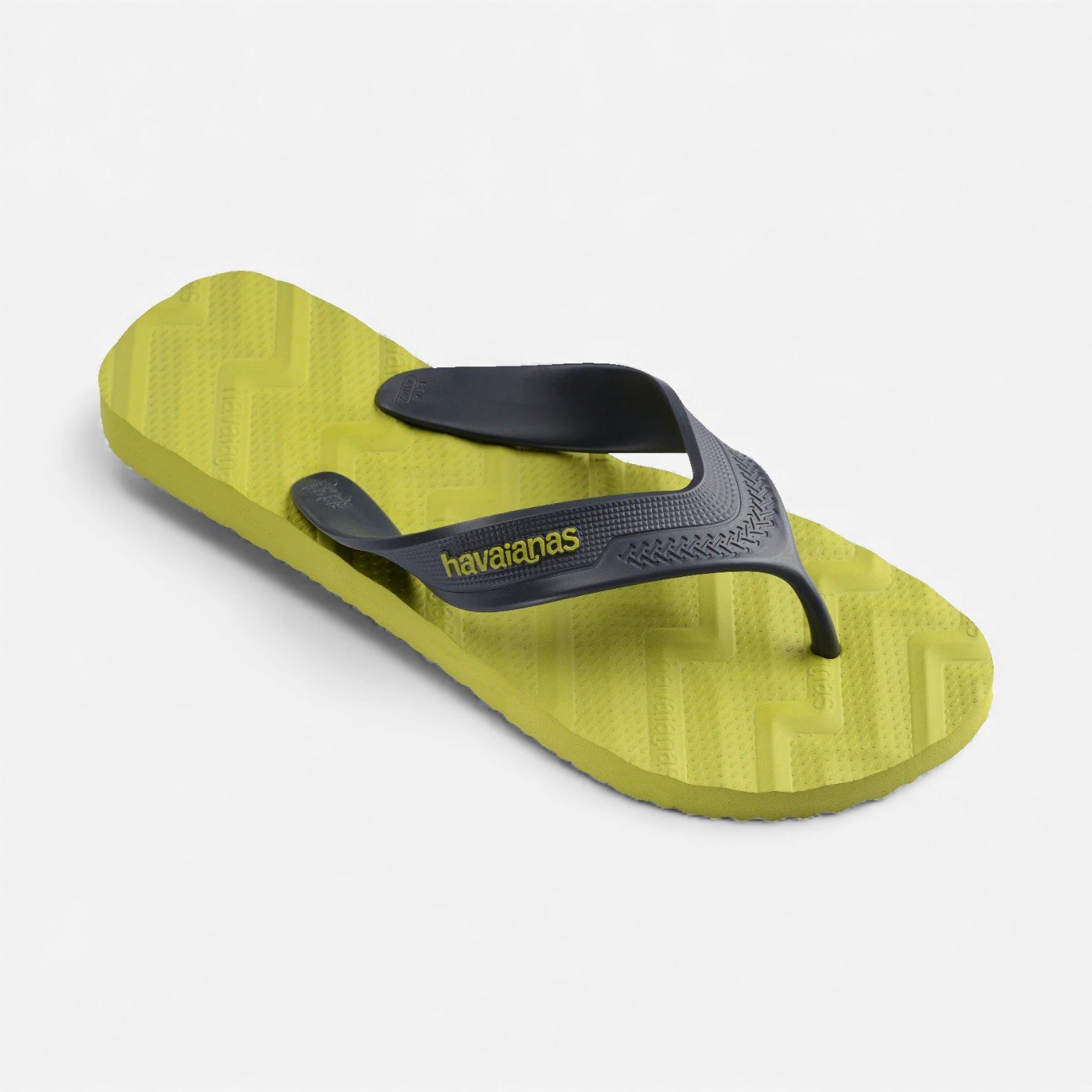 Chinelo Havaianas Track Waves Verde Preto/Amarelo 3