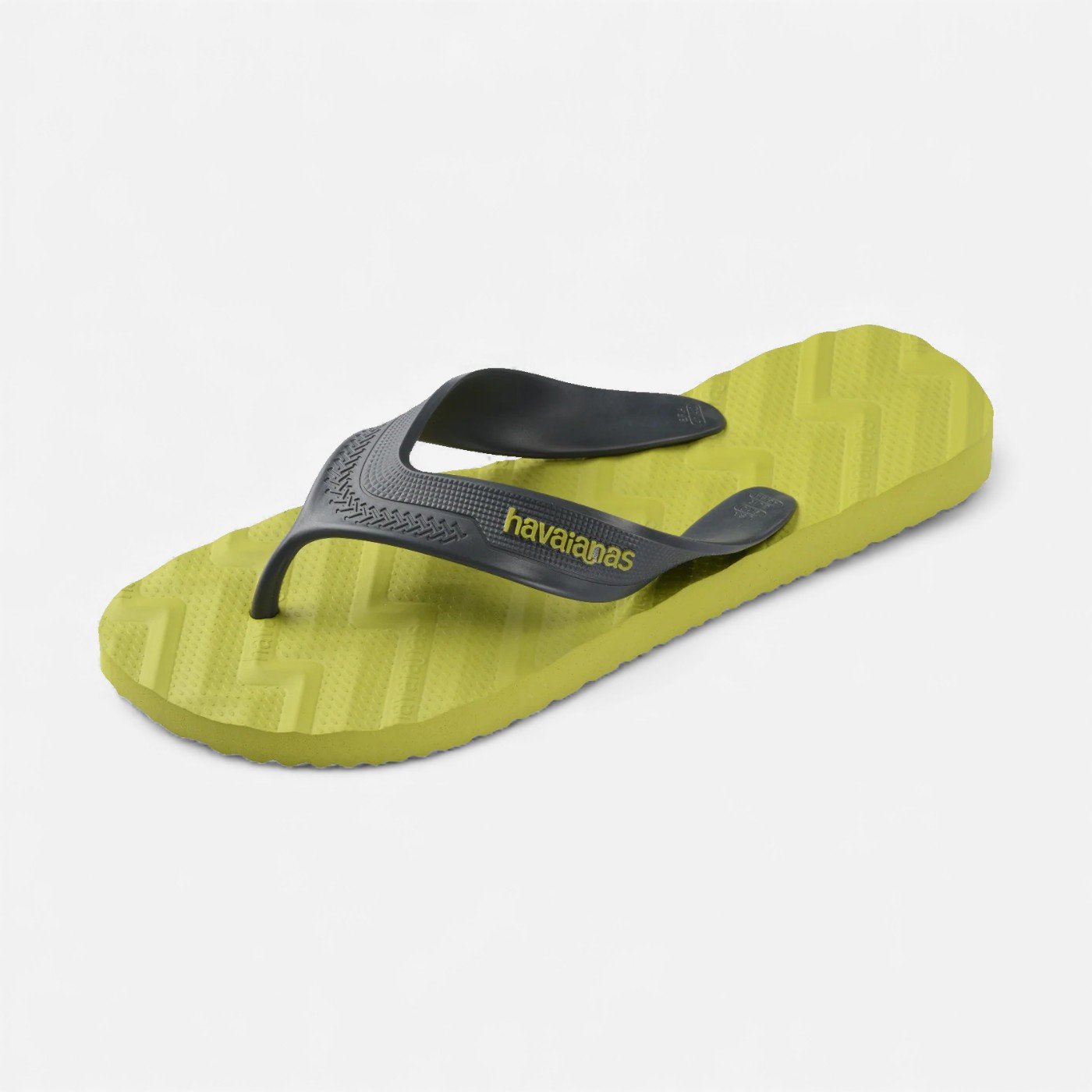 Chinelo Havaianas Track Waves Verde Preto/Amarelo 6