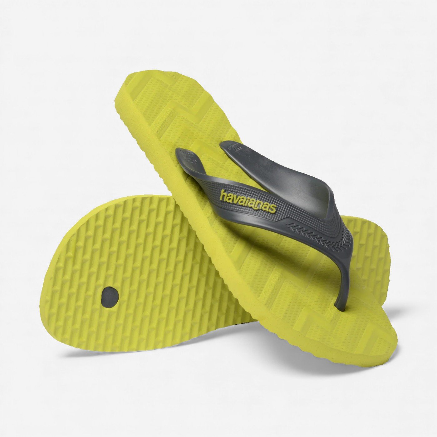Chinelo Havaianas Track Waves Verde Preto/Amarelo 4