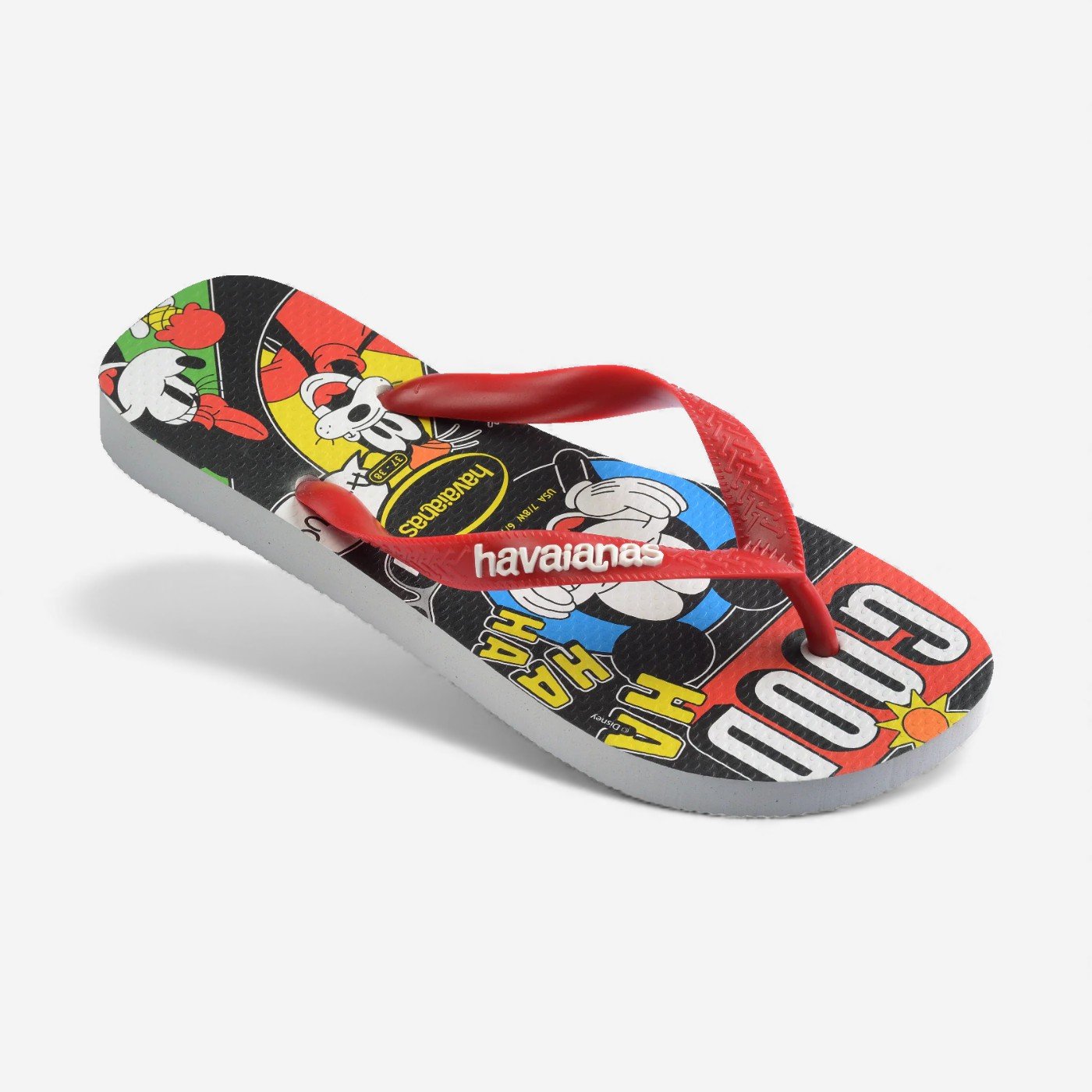 Chinelo Havaianas Top Disney Clássicos Vermelho 3