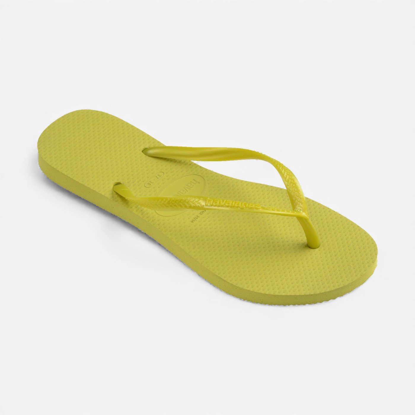 Chinelo Havaianas Slim Verde Amarelo 3