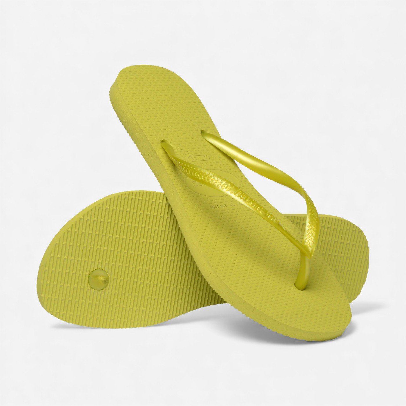 Chinelo Havaianas Slim Verde Amarelo 4