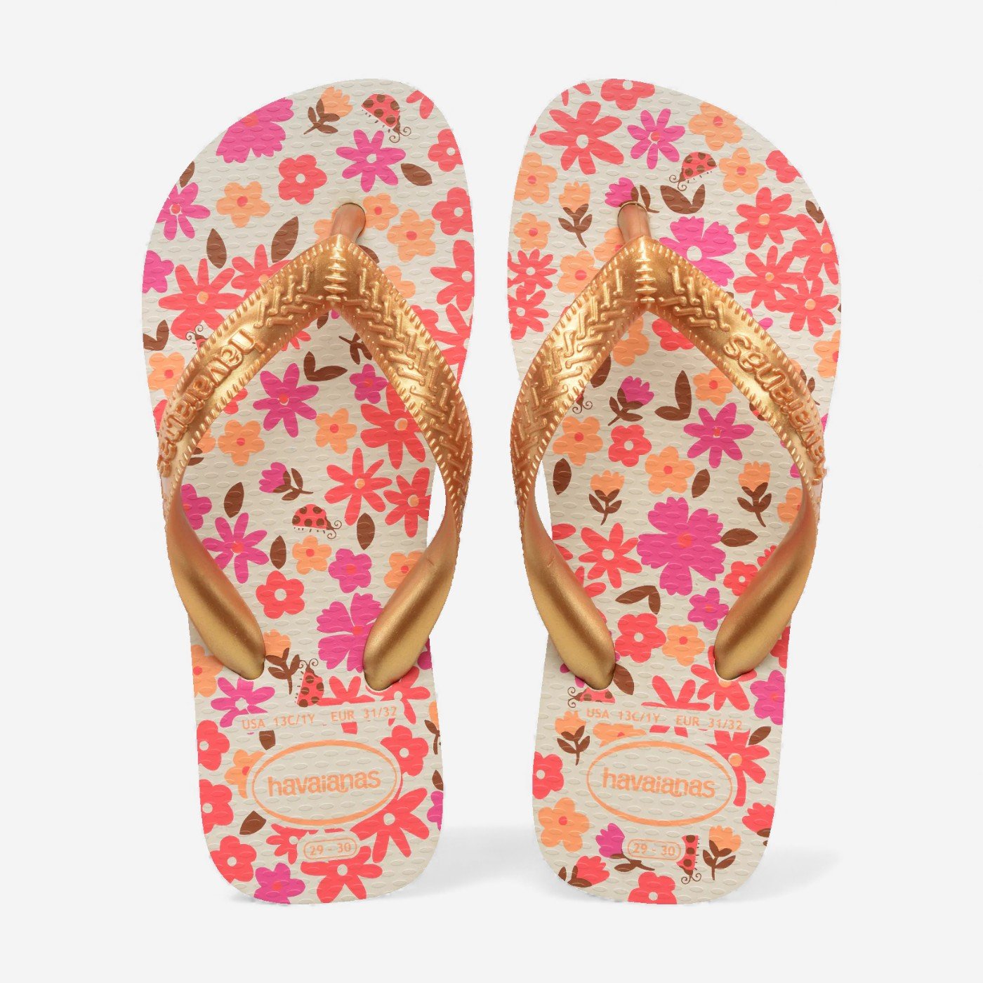 Chienlos Havaianas Kids Flores Infantil