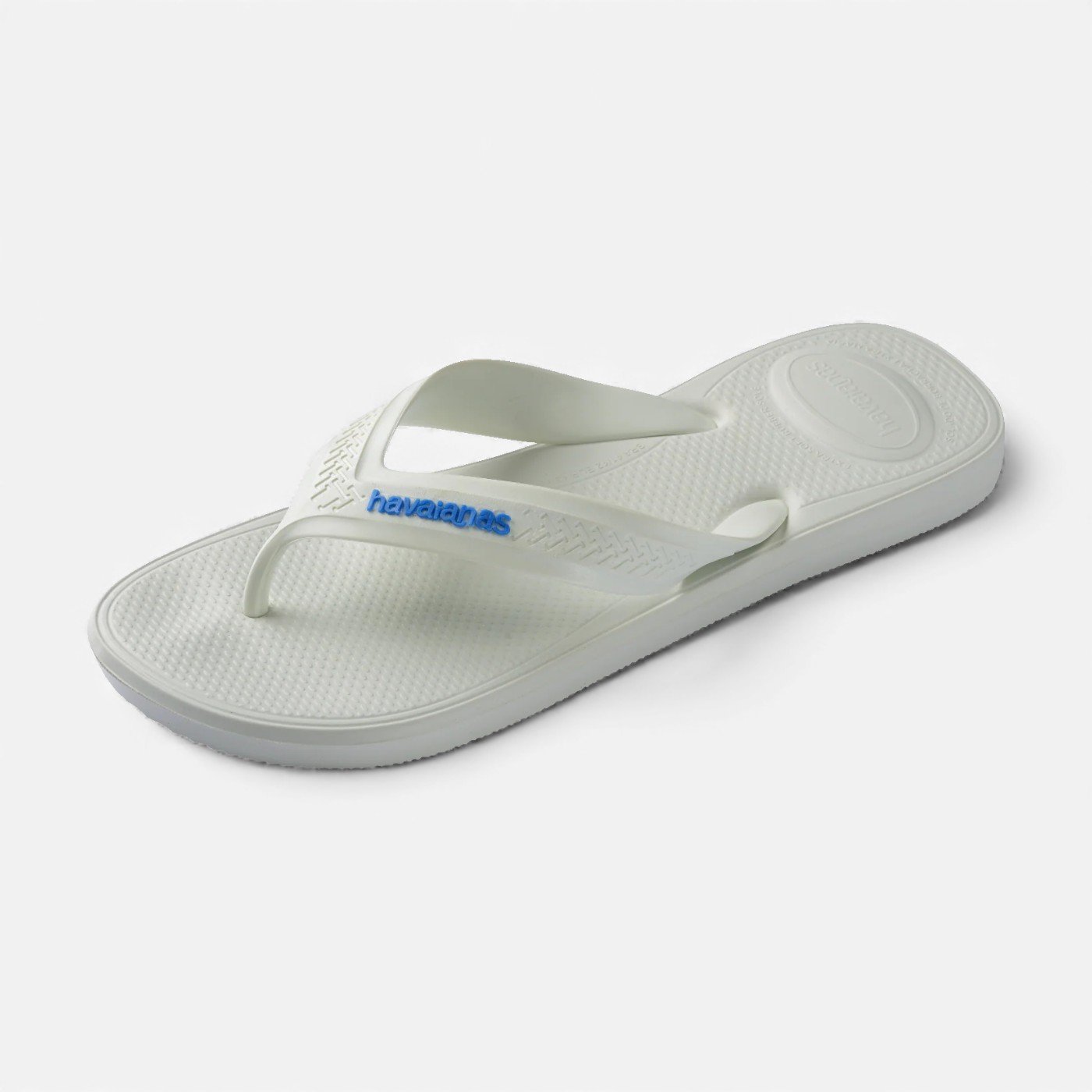 Chinelo Havaianas Top Max Comfort Branco Branco/Azul 6