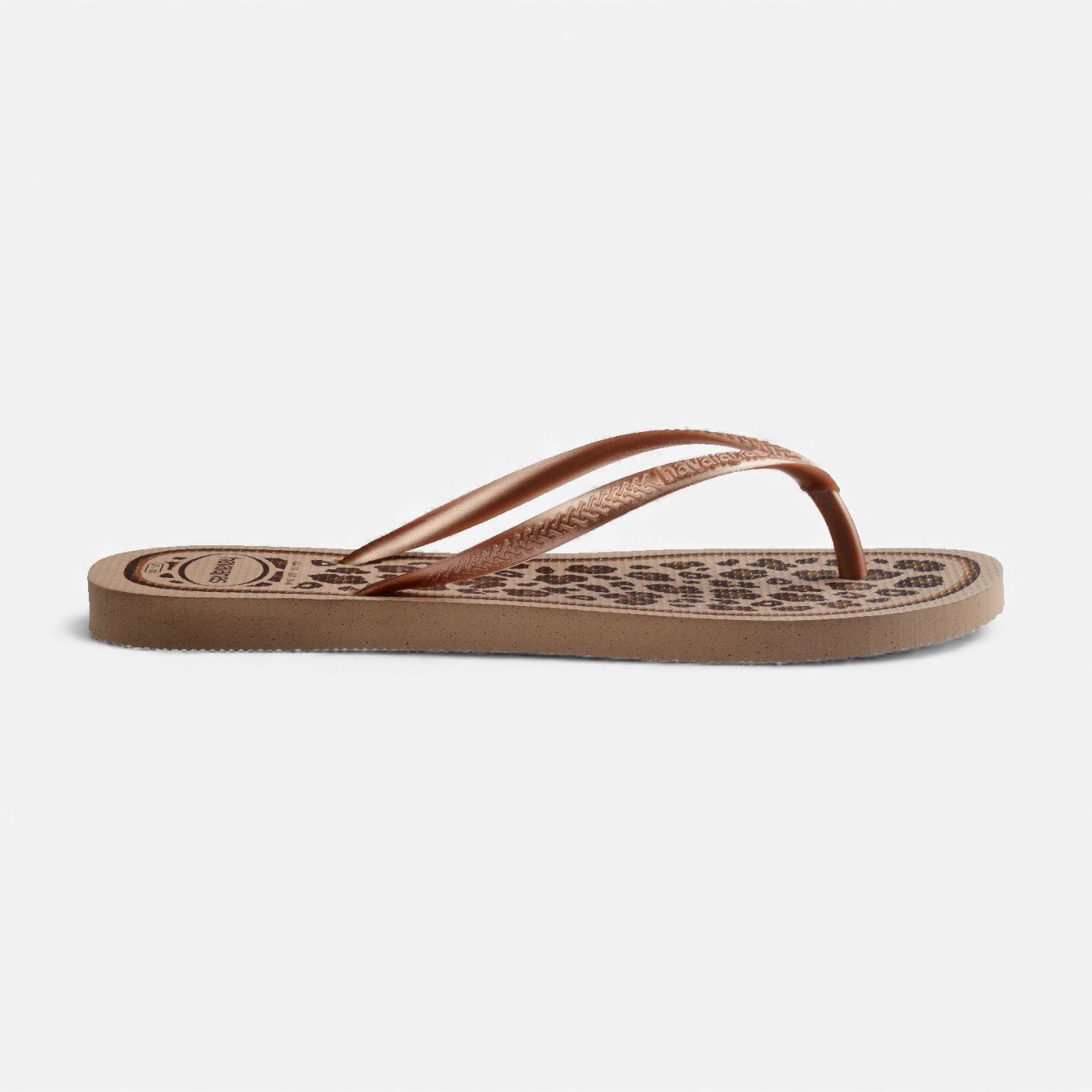 Chinelo Havaianas Slim Animals Rose Gold Rose Gold 2
