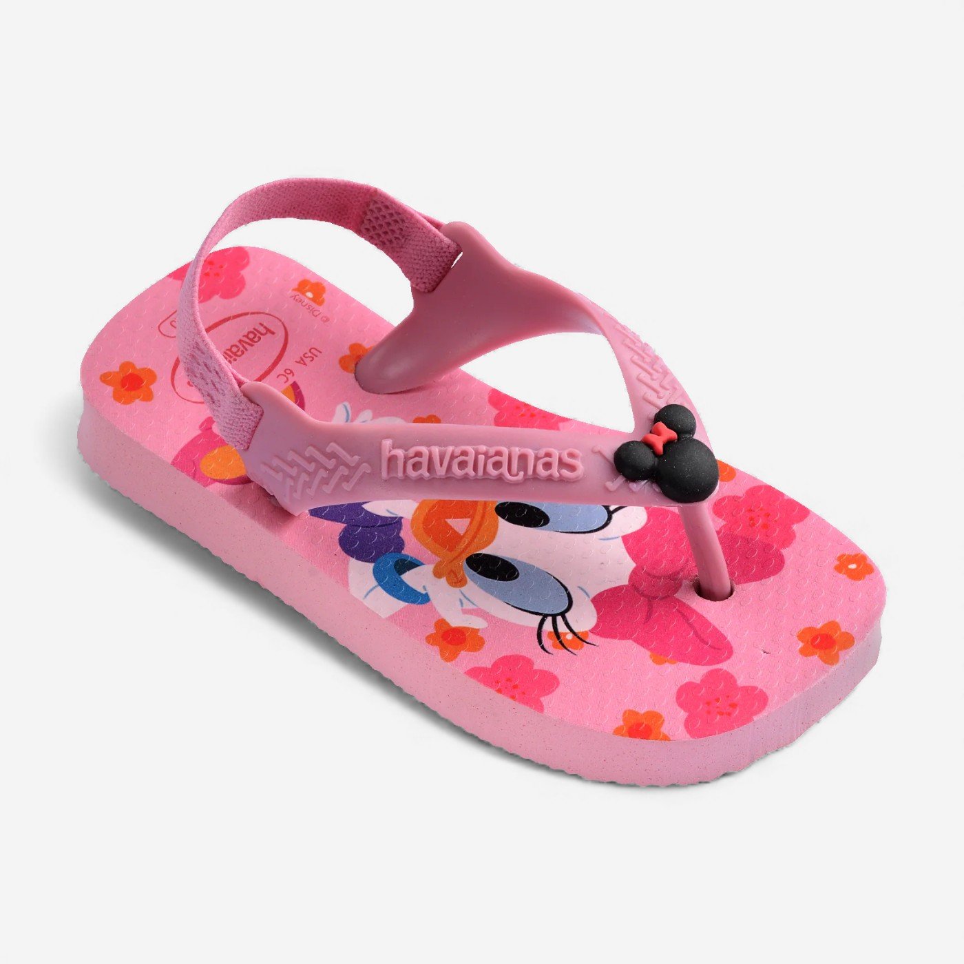Chinelo Havaianas Baby Disney Clássicos Minnie Rosa 3