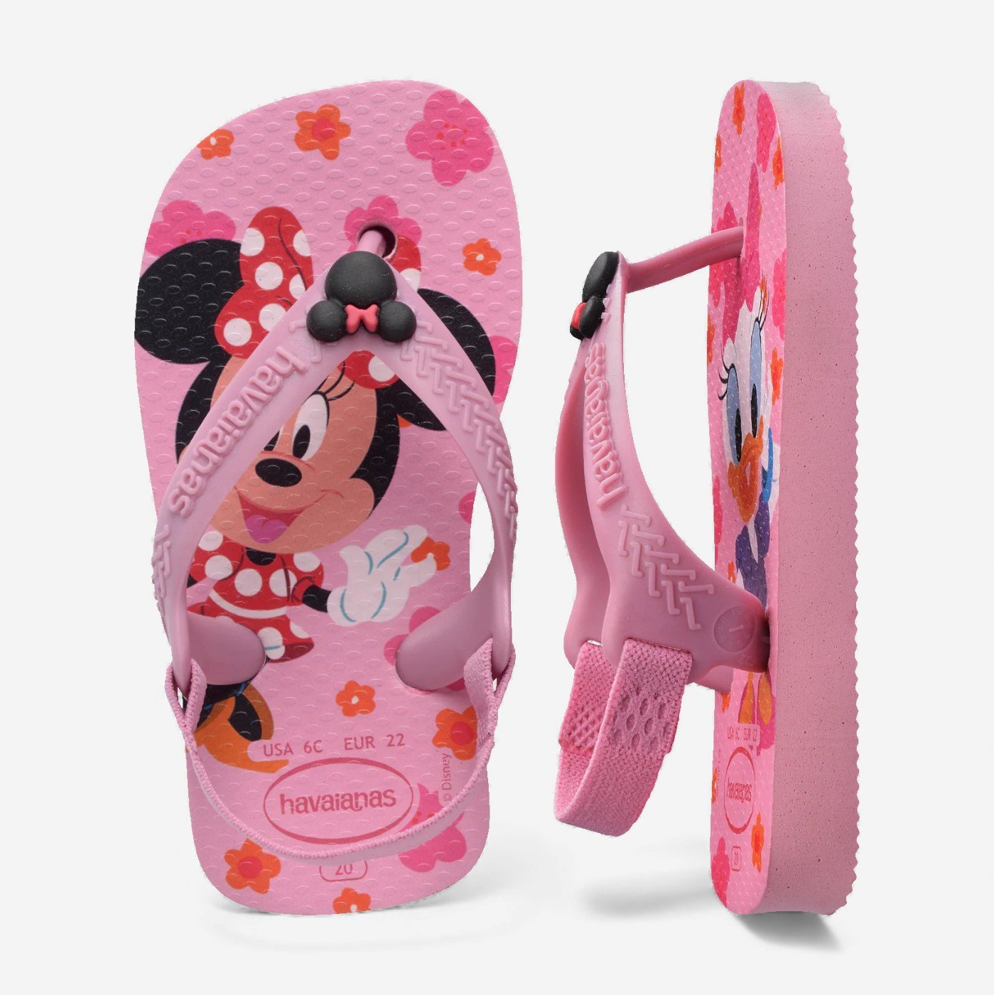 Chinelo Havaianas Baby Disney Clássicos Minnie Rosa 5