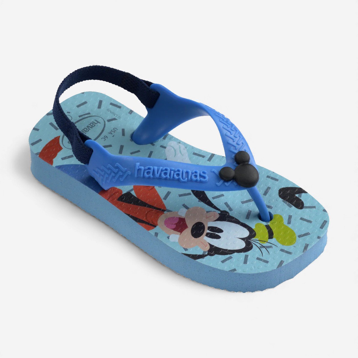 Chinelo Havaianas Baby Disney Clássicos Mickey Azul 3