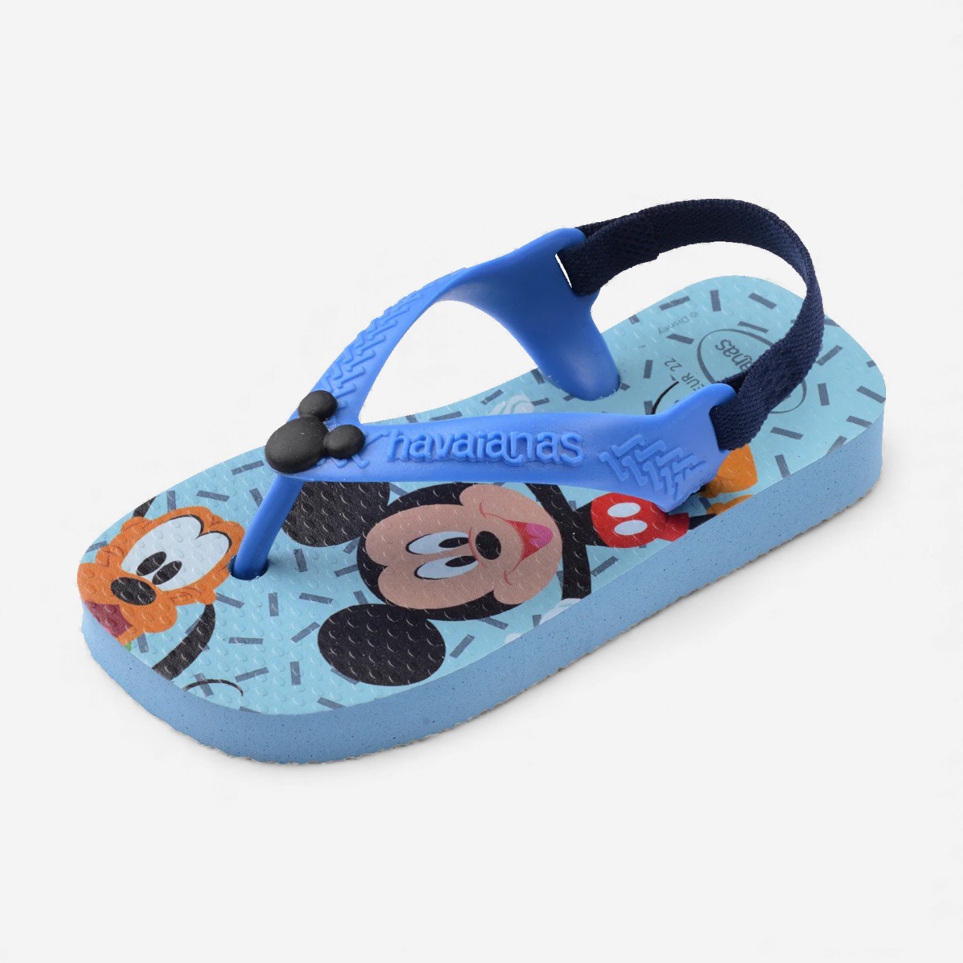 Chinelo Havaianas Baby Disney Clássicos Mickey Azul 6