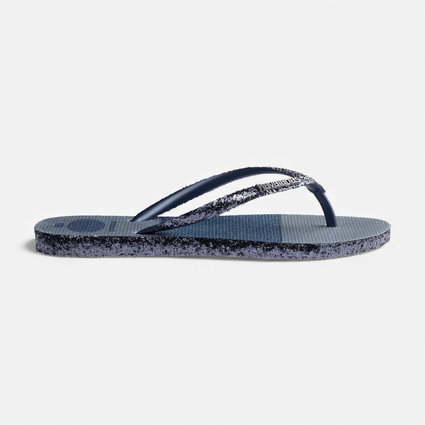 Chinelo Havaianas Slim Glitter Glam Azul 2