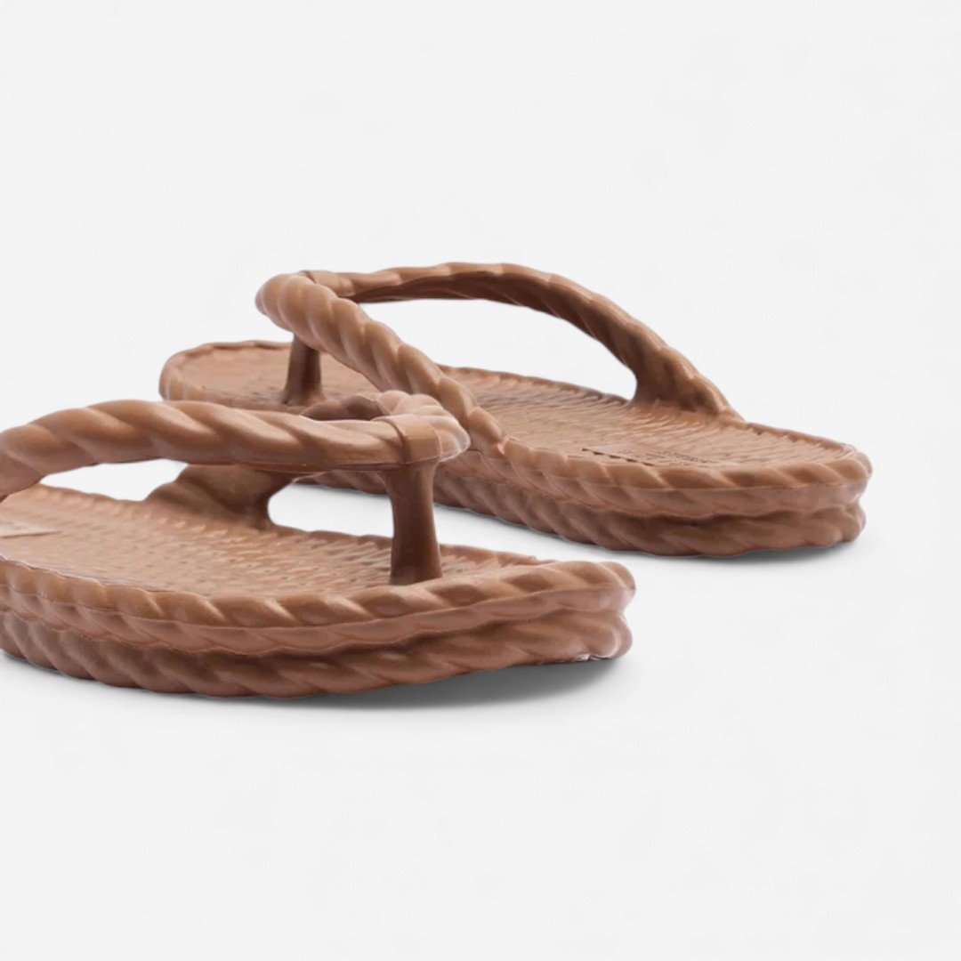 Chinelo De Dedo Brizza Marrocos Marrom Caramelo 3