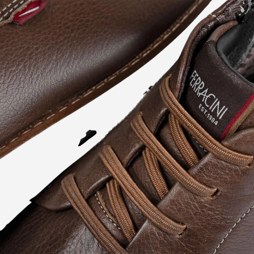 Bota Ferracini Masculina Kingston Marrom Tabaco 4