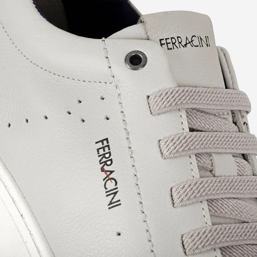 Sapatênis Esportivo Ferracini Gold Gelo Branco 4