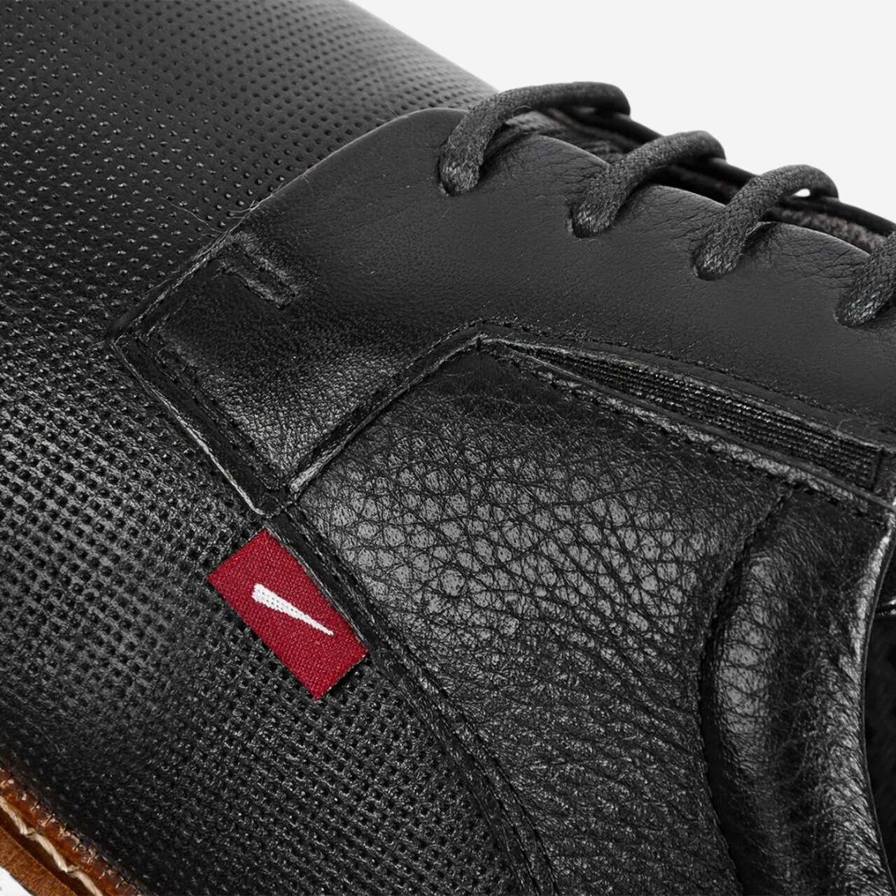 Sapato Ferracini Masculino Kingston Preto Preto 4