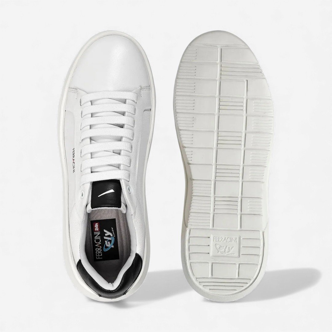 Sneaker Ferracini Masculino Energy Branco Branco 3