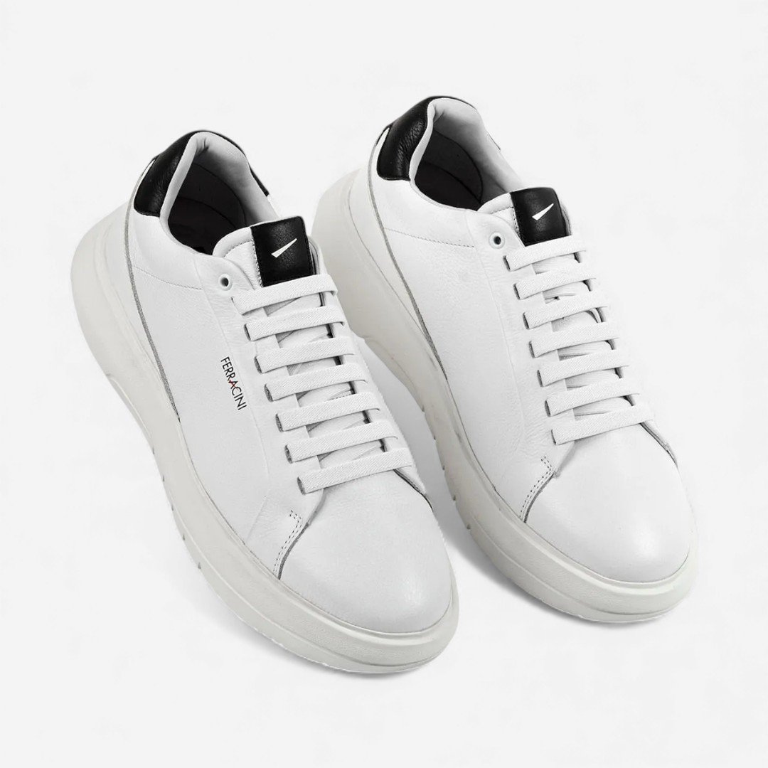 Sneaker Ferracini Masculino Energy Branco Branco 2