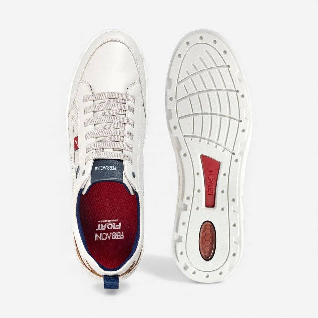 Sapatênis Ferracini Masculino Pulse Neve Branco 3