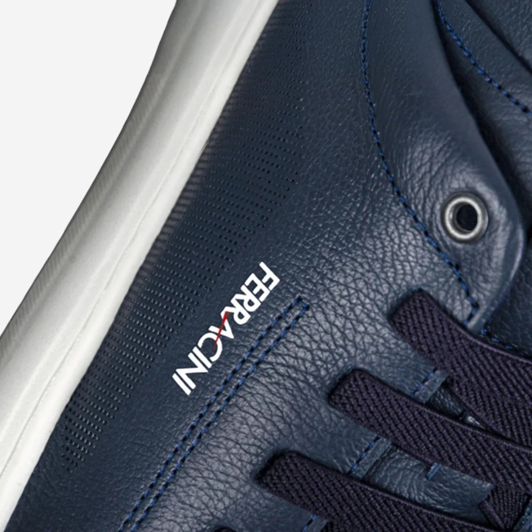 Sapatênis Esportivo Ferracini Masculino Gold Marinho Azul 4