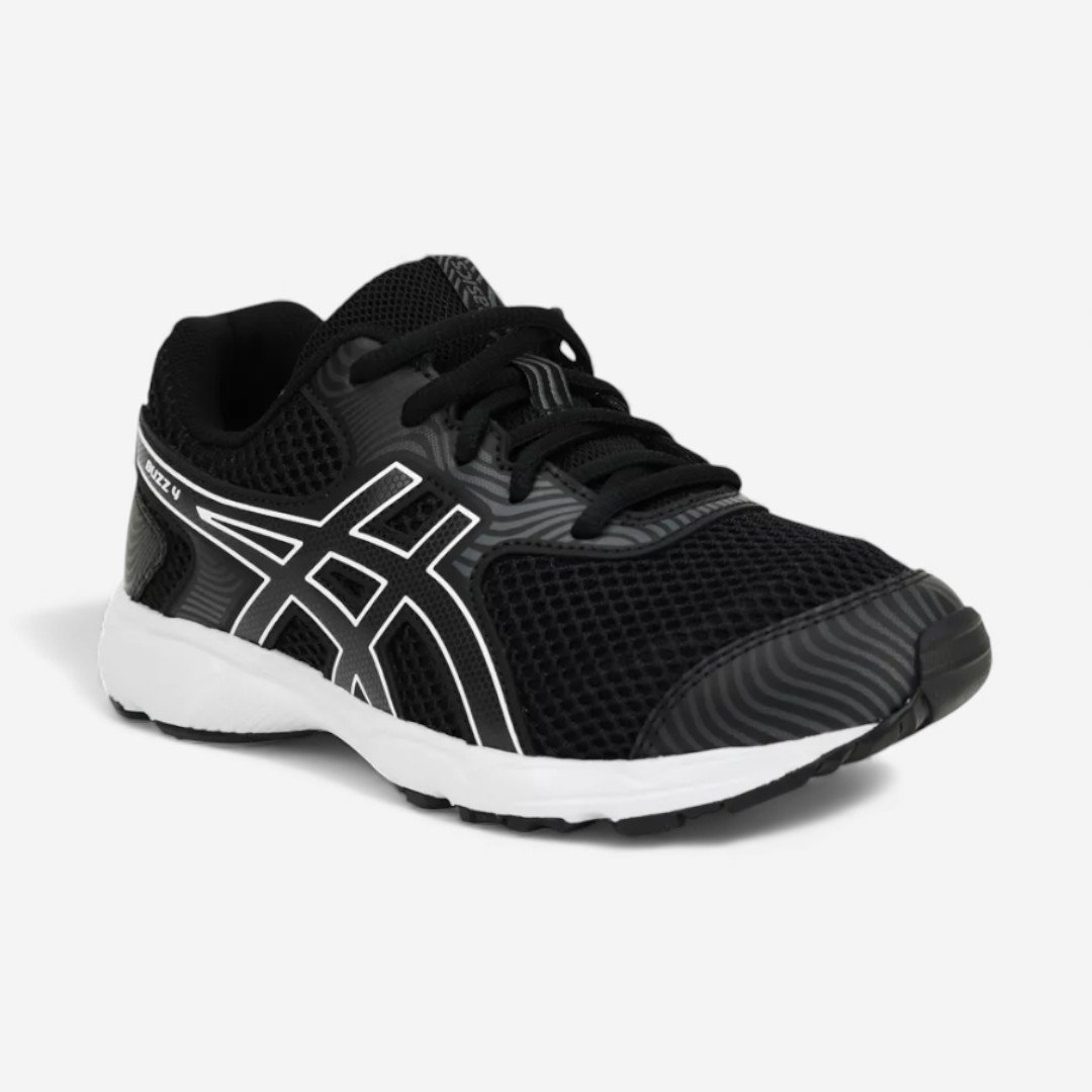 Tênis Asics Buzz 4 Infantil Preto Preto/Branco 2