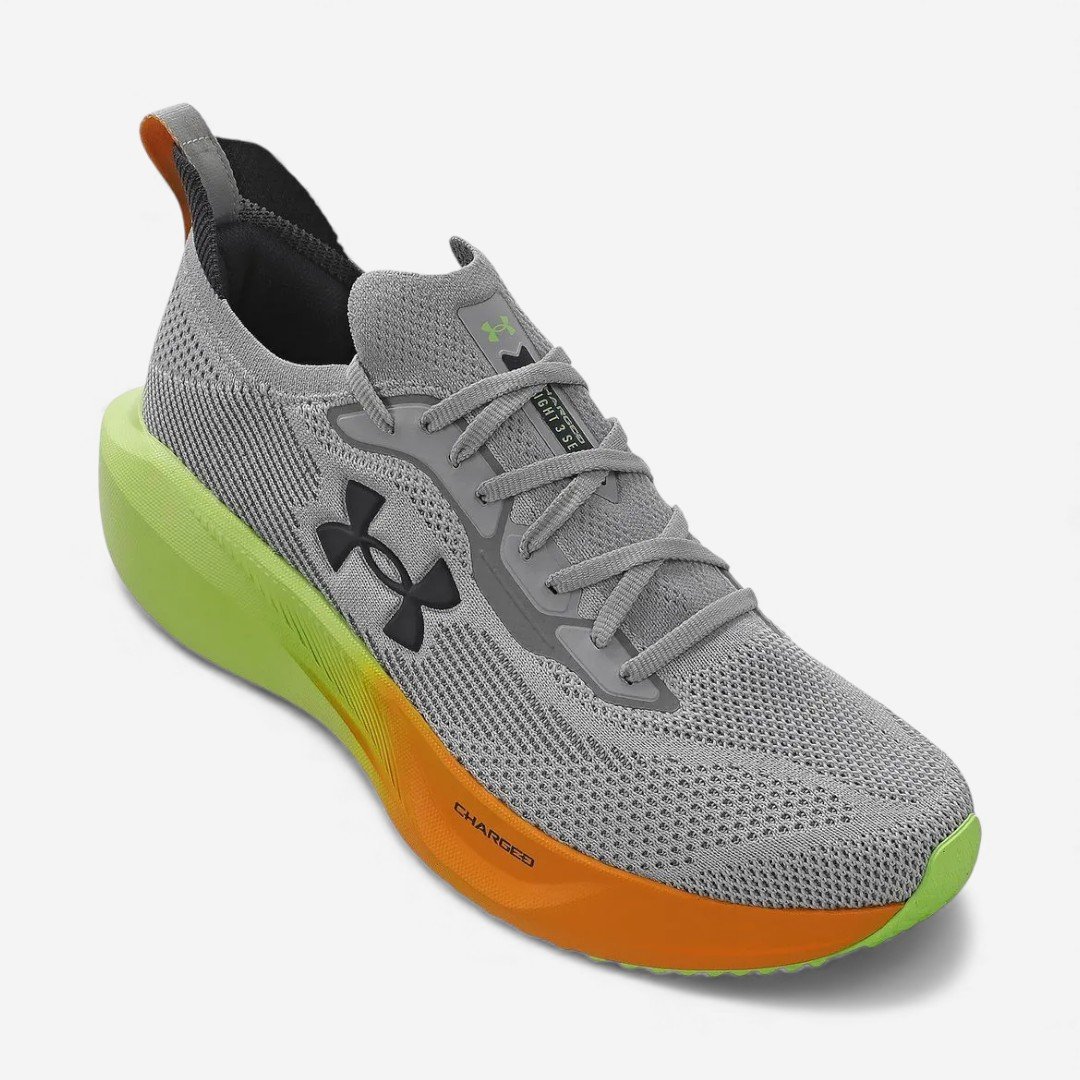 Tênis De Corrida Under Armour Charged Slight 3 Se Masculino Cinza Cinza 2