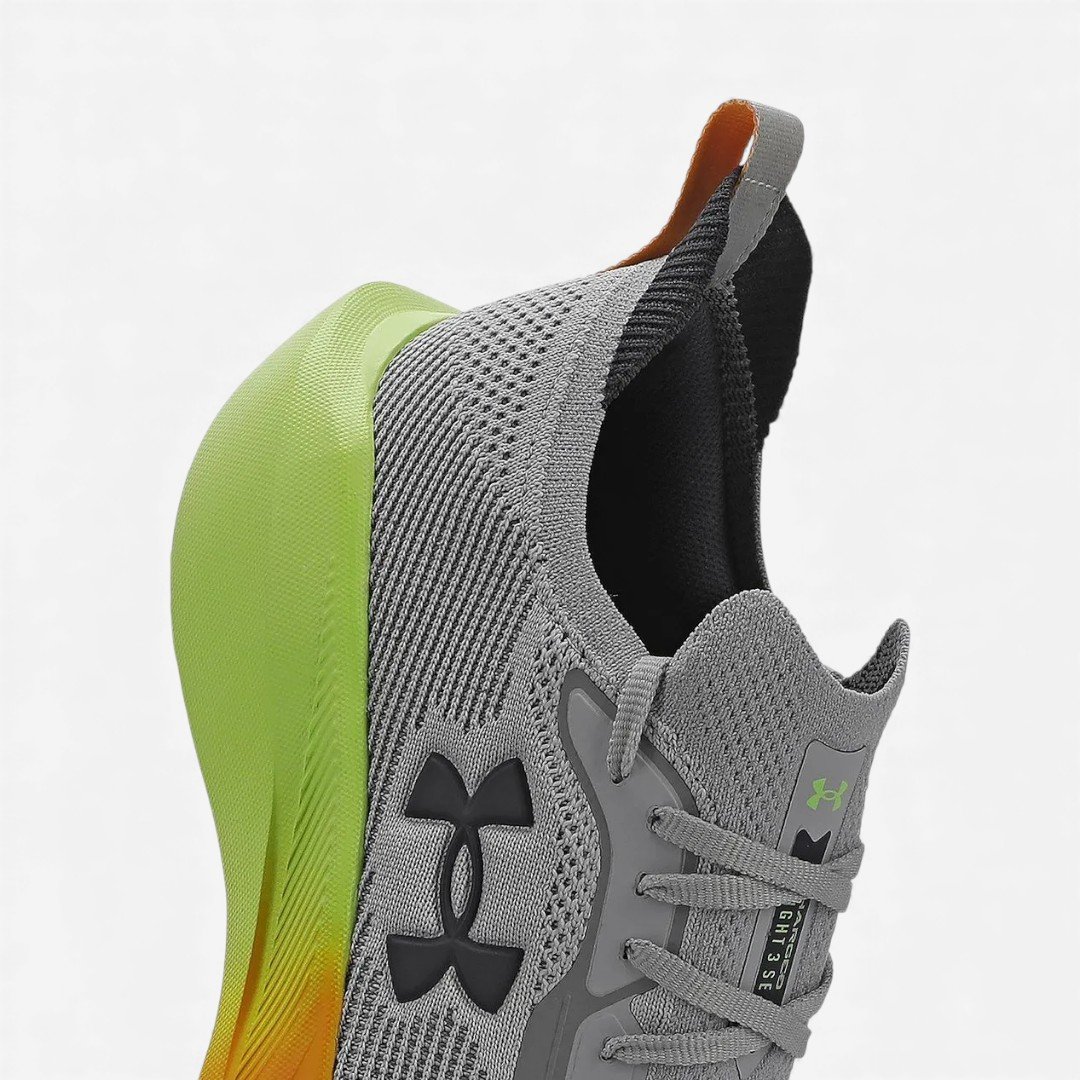 Tênis De Corrida Under Armour Charged Slight 3 Se Masculino Cinza Cinza 7