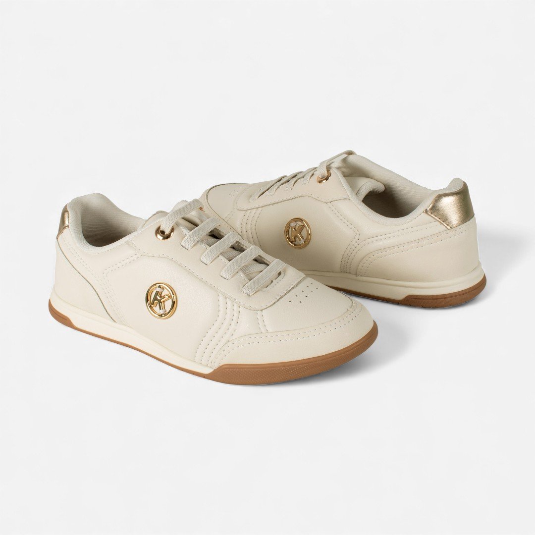 Tênis Kolosh Urban Casual Bege Bege 6