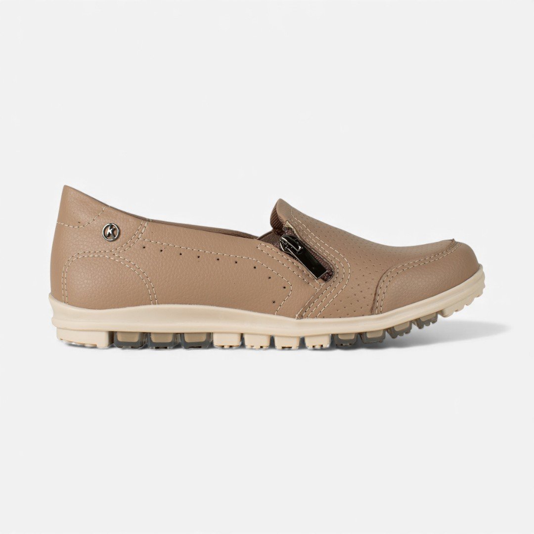 Tênis Slip On Kolosh Casual Marrom