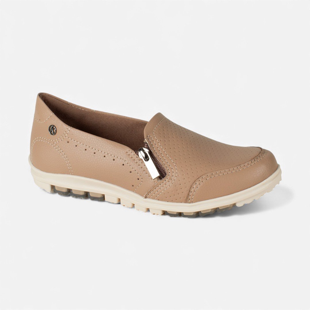 Tênis Slip On Kolosh Casual Marrom Capuccino 3