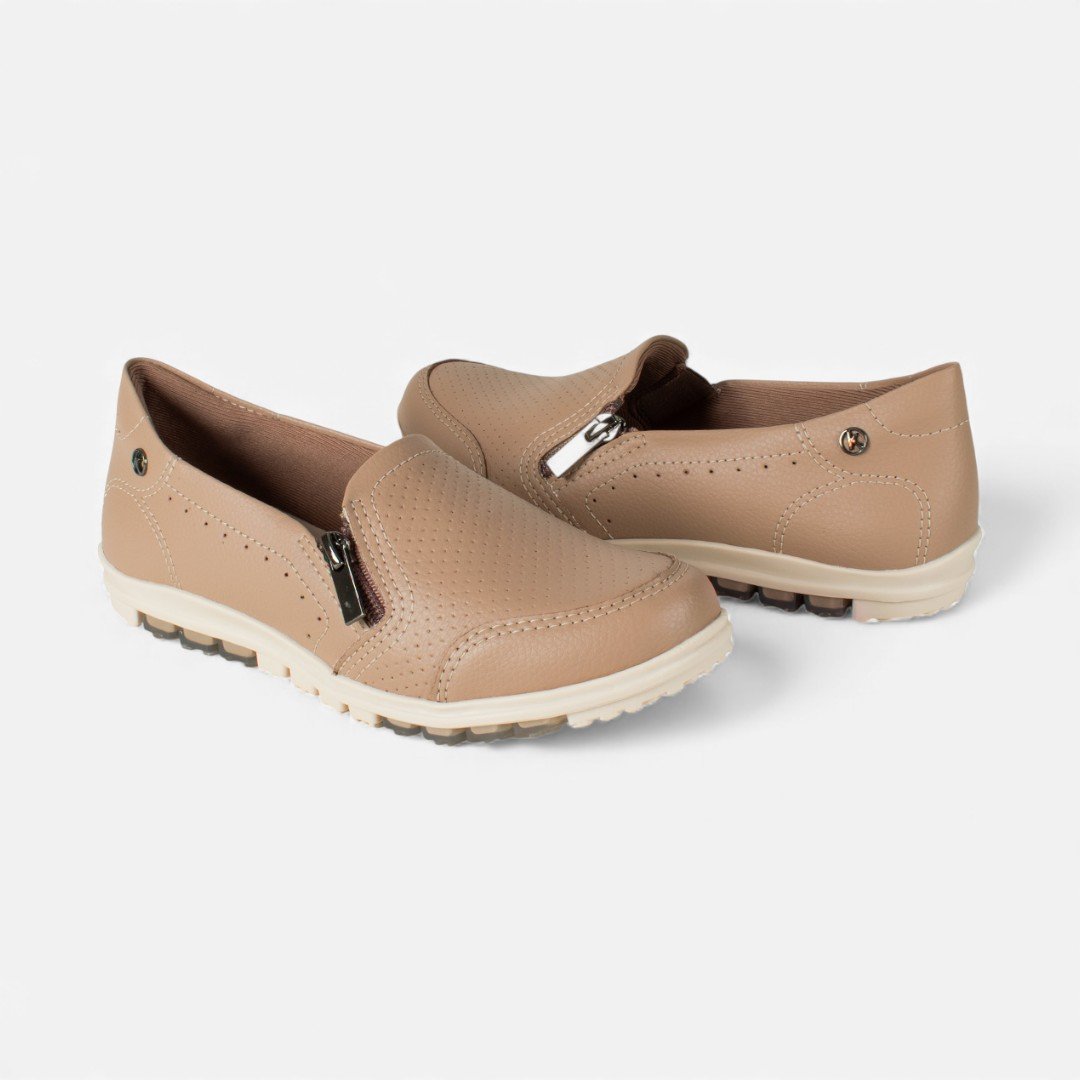 Tênis Slip On Kolosh Casual Marrom Capuccino 8