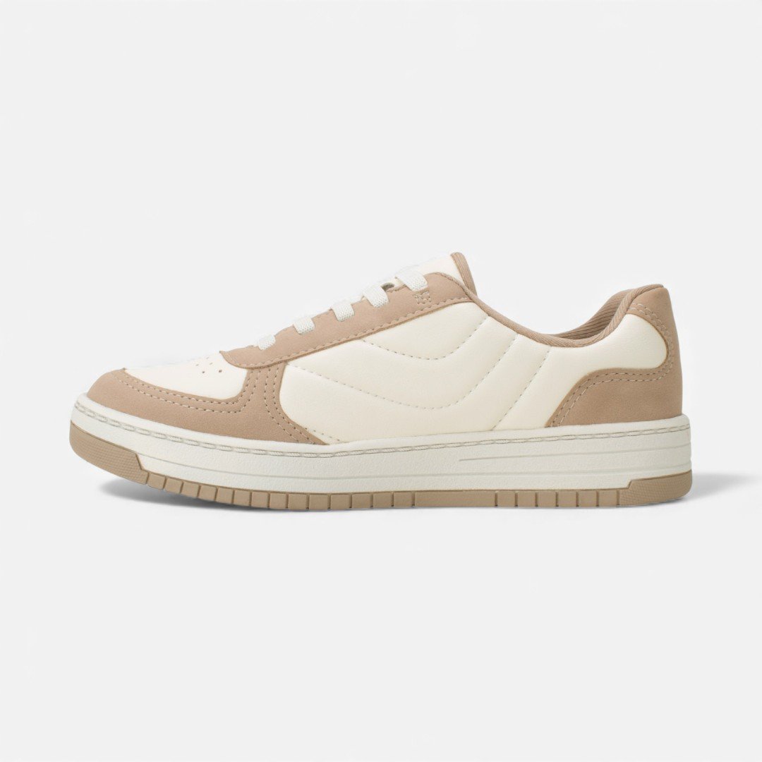 Tênis Kolosh Casual Bege e Marrom Bege/Marrom 4