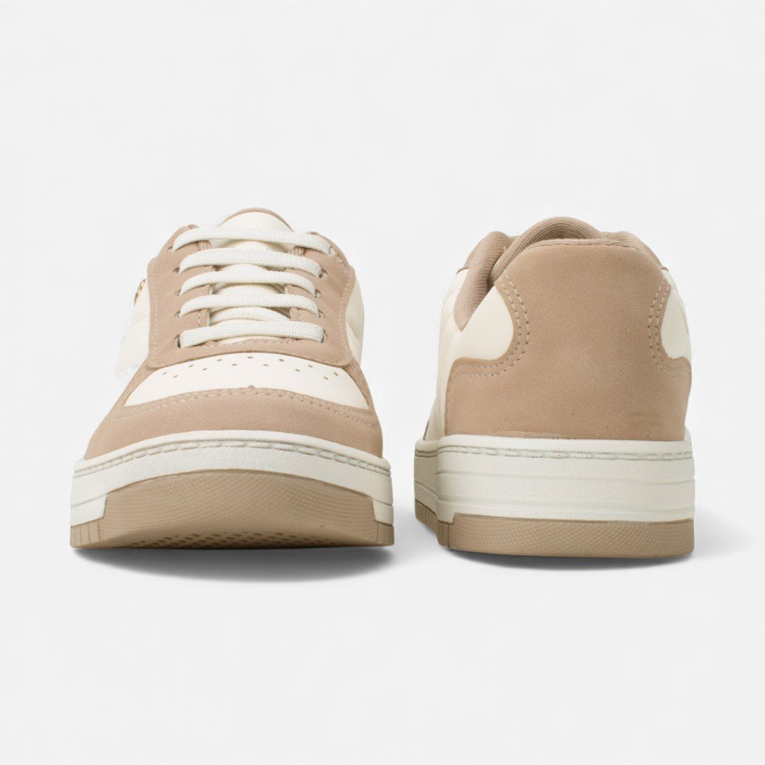 Tênis Kolosh Casual Bege e Marrom Bege/Marrom 6