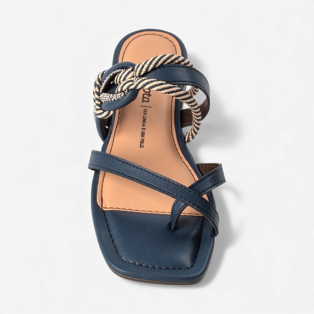 Rasteira Slide Dakota Azul Marinho Azul Marinho 5