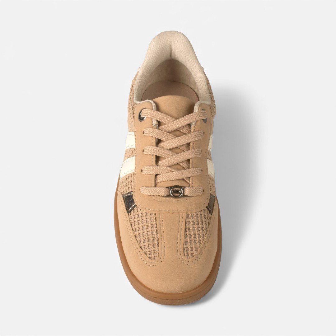 Tênis Dakota Casual Bege Bege 5