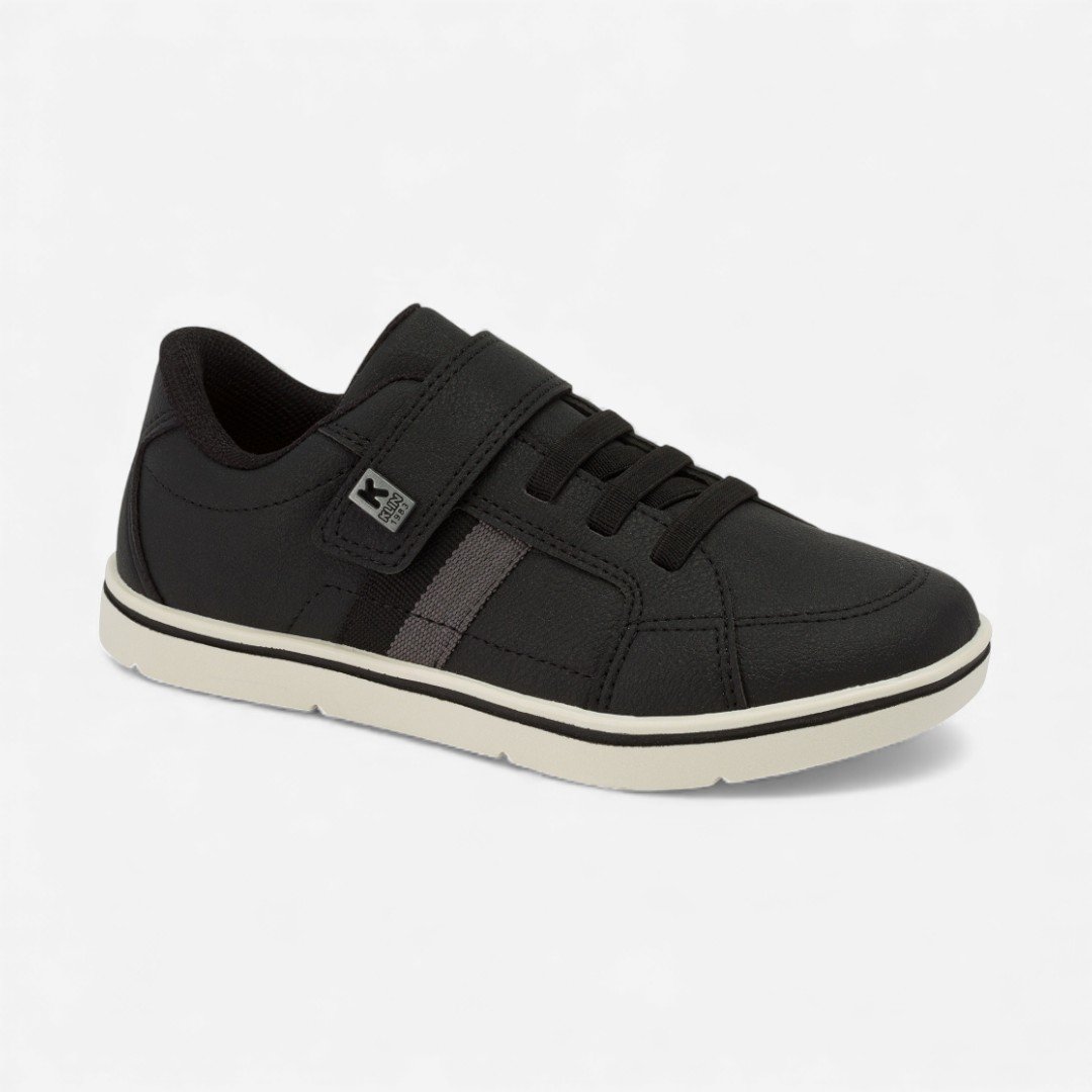 Tênis Casual Klin Masculino Infantil Preto