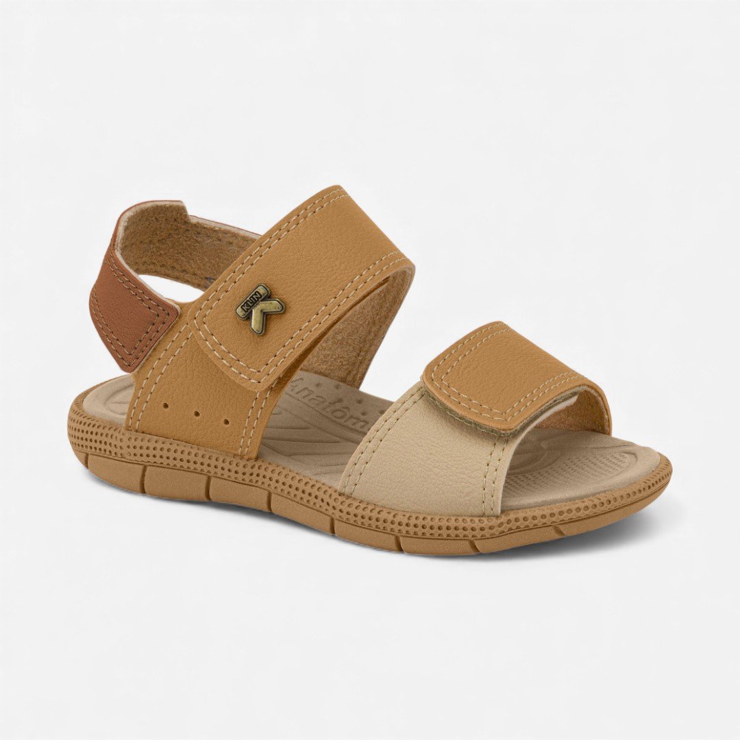 Papete Klin Tic Tac Masculina Infantil Bege Caramelo 2