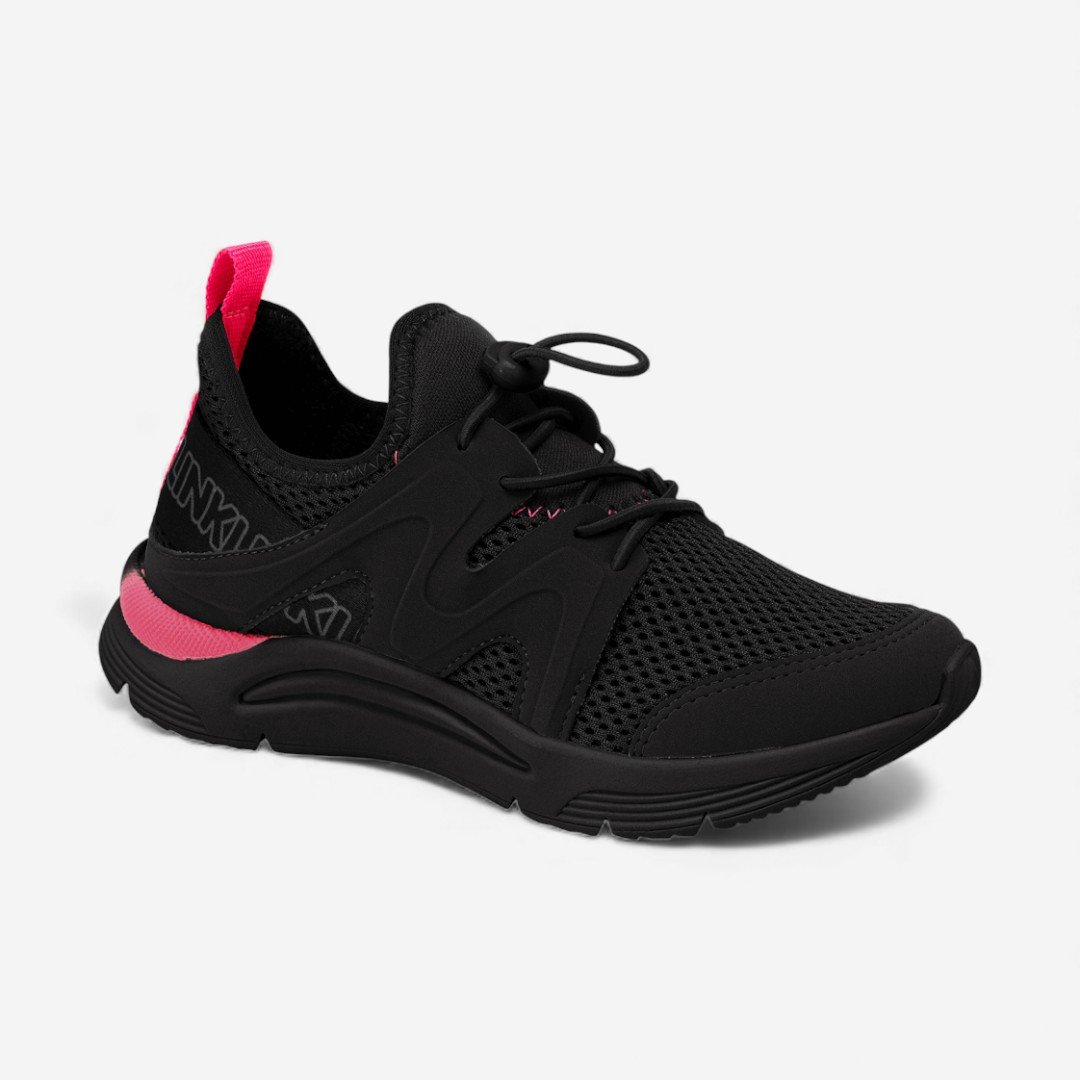 Tênis Klin New Sport Feminino Infantil Preto
