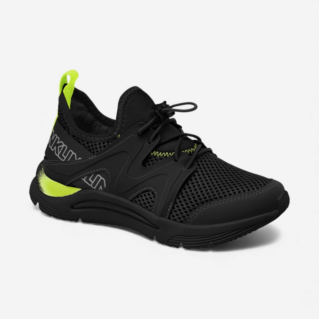 Tênis Klin New Sport Masculino Infantil Preto Preto 2
