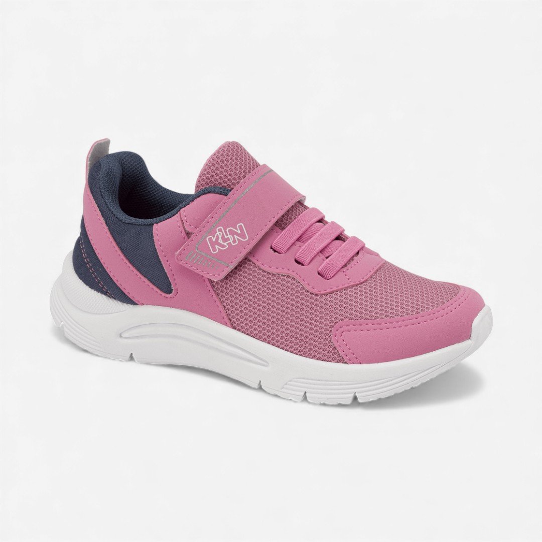 Tênis Klin New Sport Feminino Infantil Pink Rosa 2
