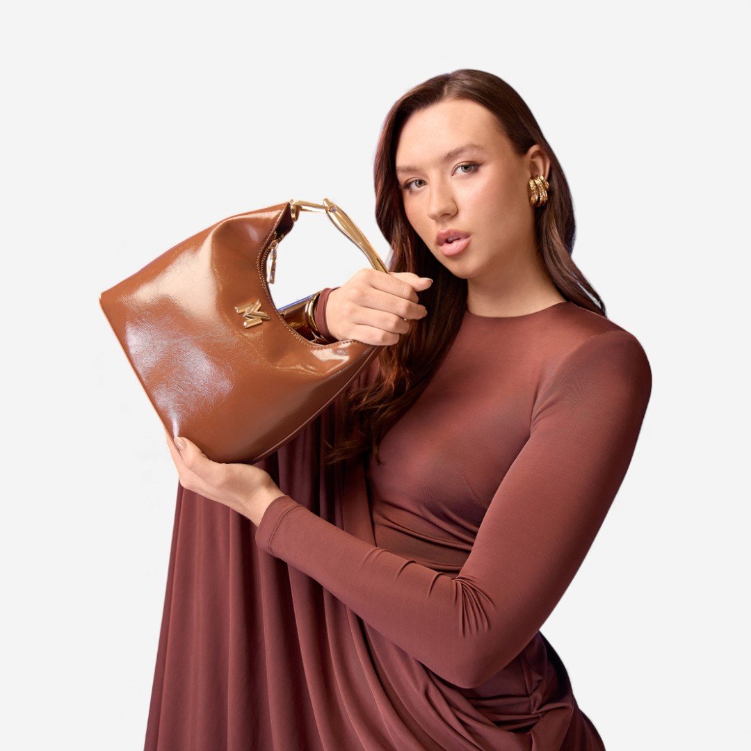 Bolsa Via Marte Handbag Grande Marrom Marrom 2