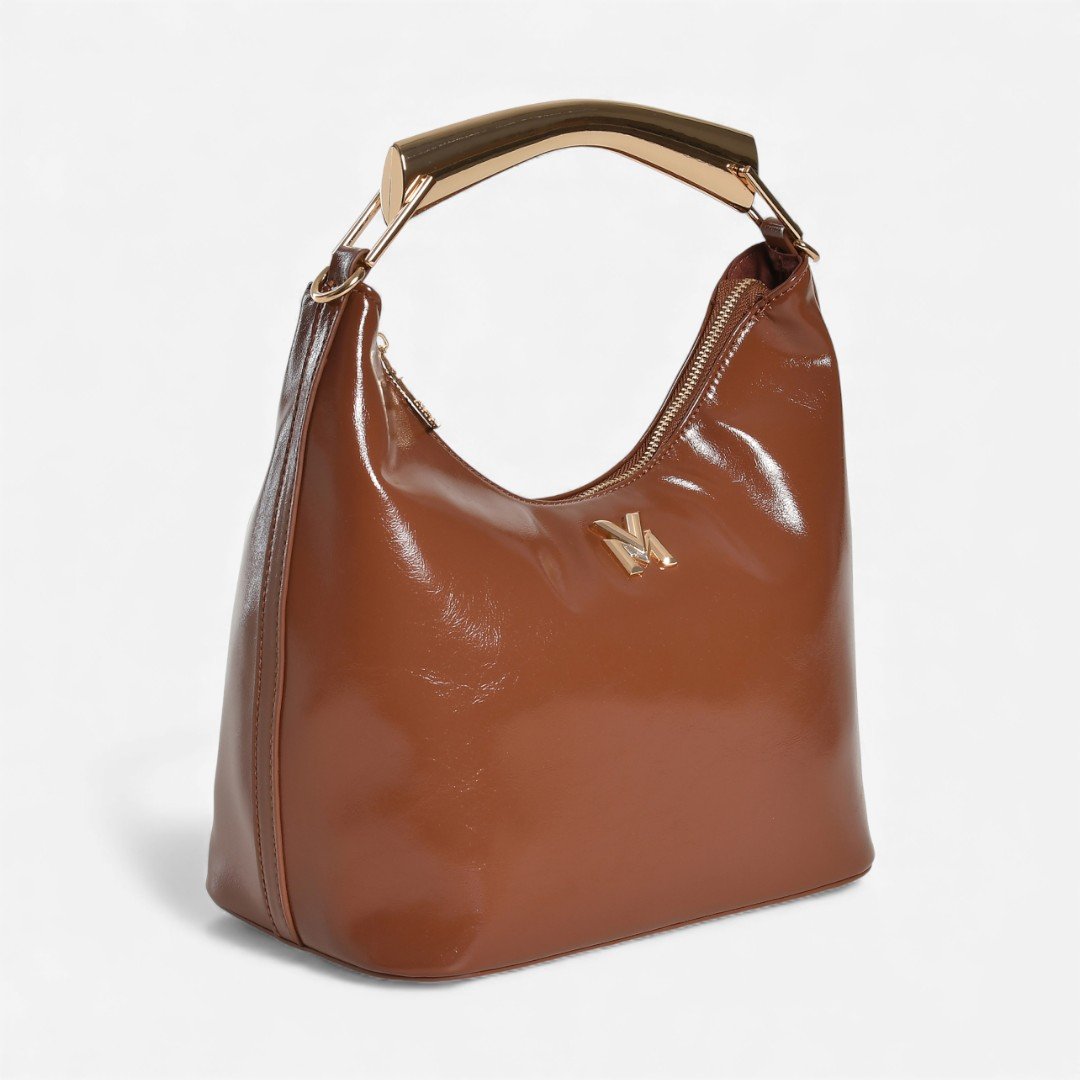 Bolsa Via Marte Handbag Grande Marrom Marrom 3