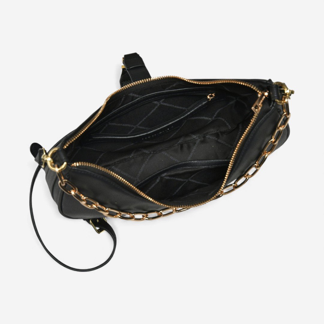 Bolsa Shoulder Bag Preta Preto 4