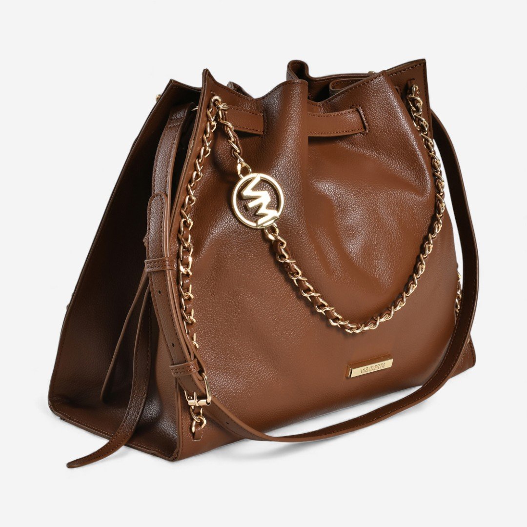 Bolsa Via Marte Hobo Grande Marrom Marrom 2