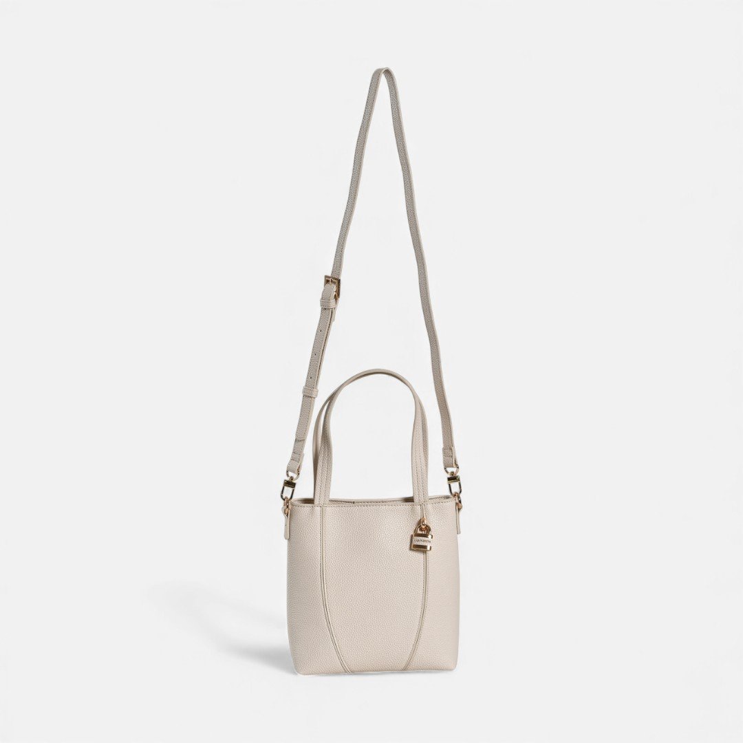 Bolsa Via Marte Bucket Bag Off White Off White 3