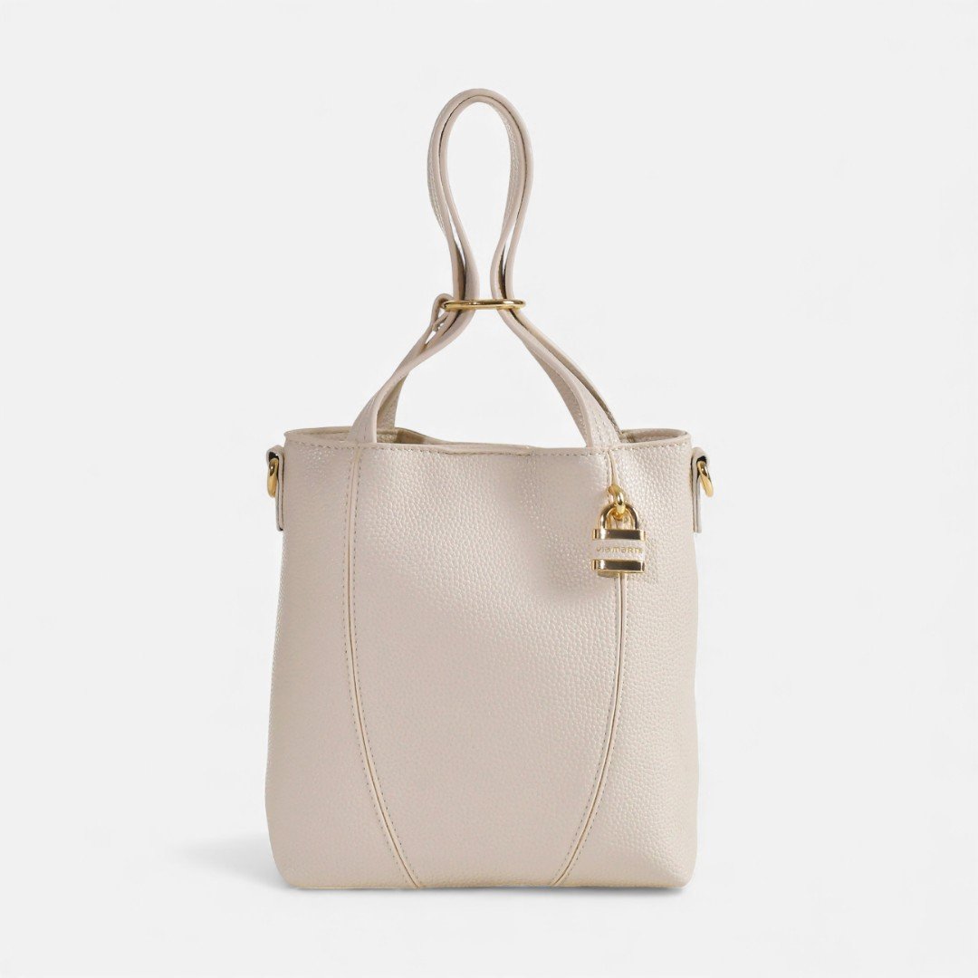 Bolsa Via Marte Bucket Bag Off White Off White 5